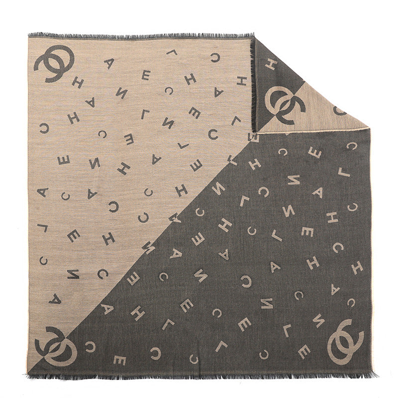 This cotton scarf is made of high-quality cotton yarn weaving, which has breathability and comfortable.