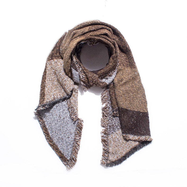 brown scarf
