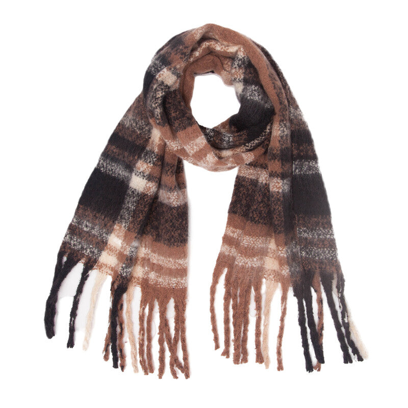 Checked Colorful Thick Winter Warm Blanket