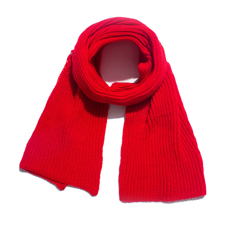 Women Men Winter Thick Cable Knit Wrap Chunky Warm Scarf