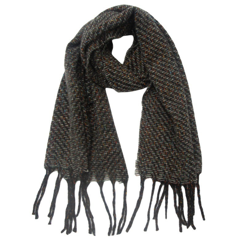 Women's warm winter scarf