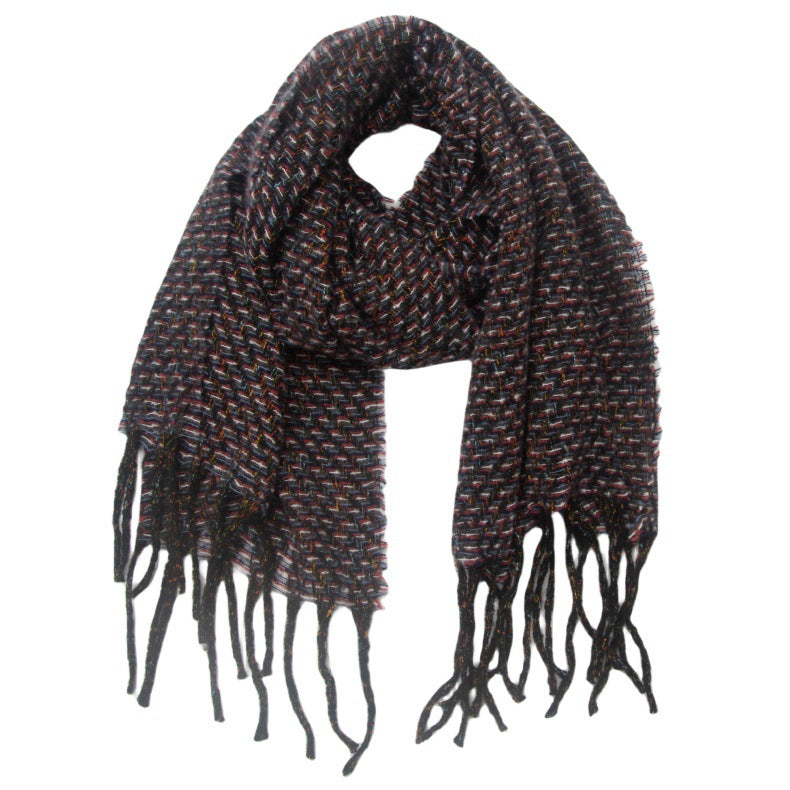 Women's warm winter scarf