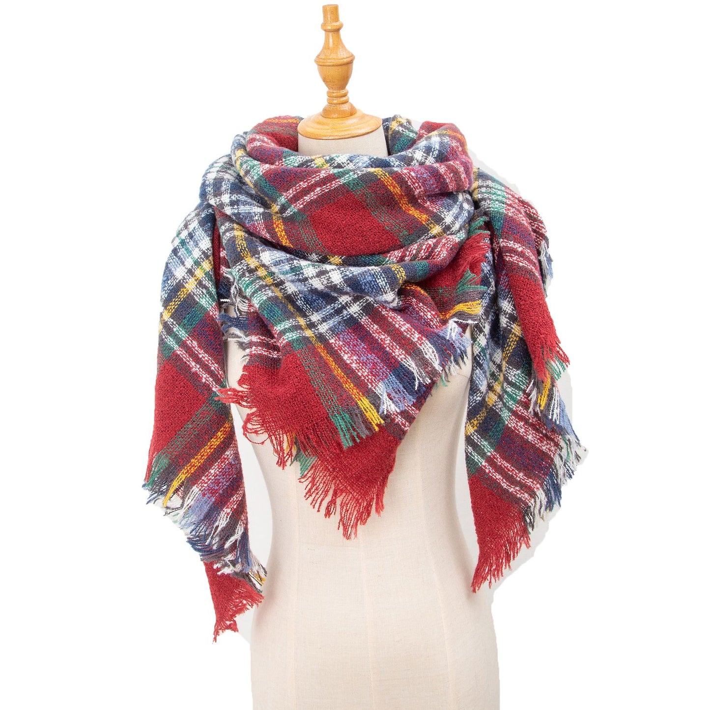 Maroon scarf