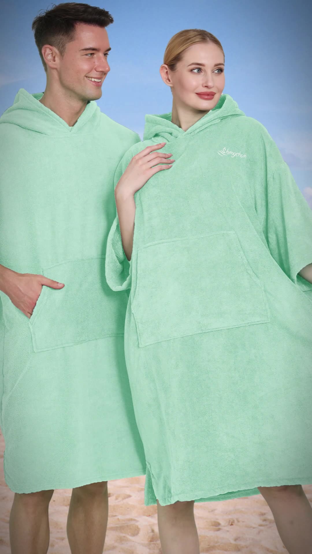 beach towels hooded