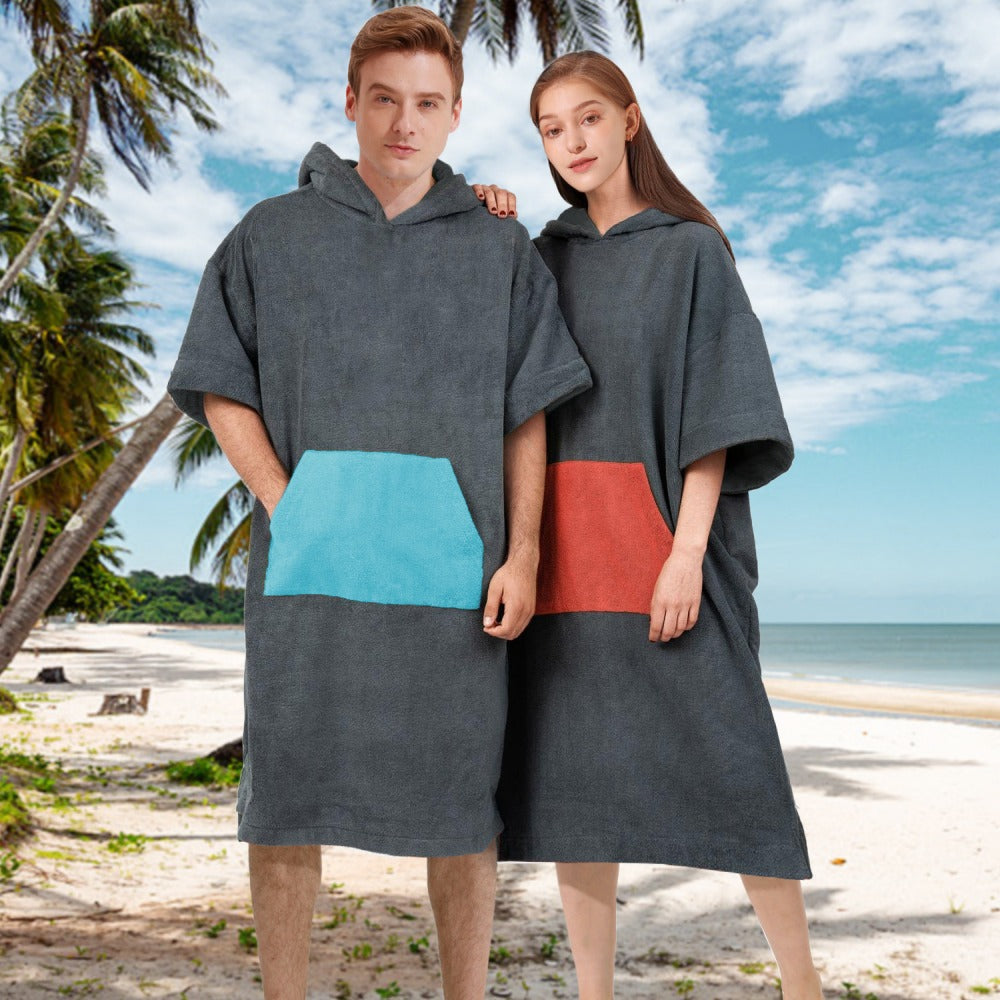adult hooded beach towel