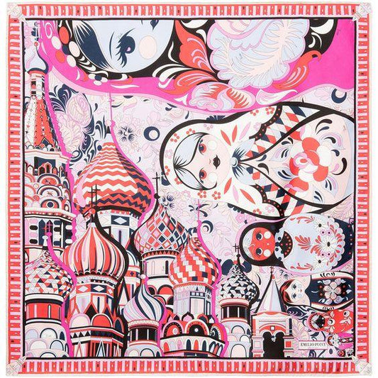 Talk about Russian cultural elements scarf（1）