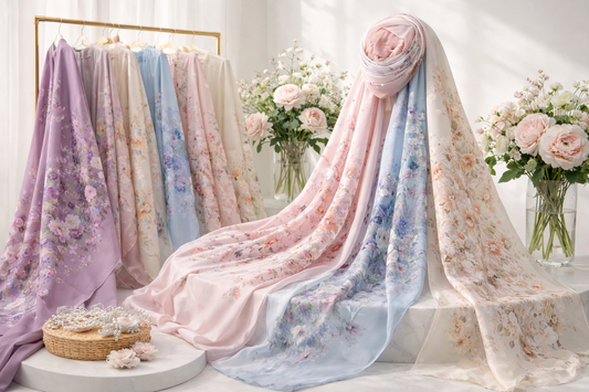 2026 Floral Hijab Trend Report: How Floral Scarves Became Mainstream for Wholesale Buyers