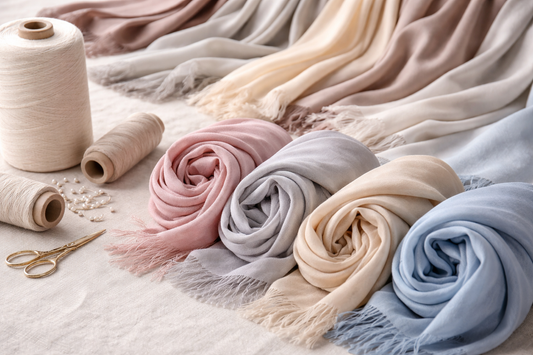 Radiant by Design: The Mercerized Cotton Scarf — Production Performance