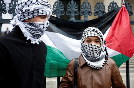 Is the keffiyeh a symbol of violence?