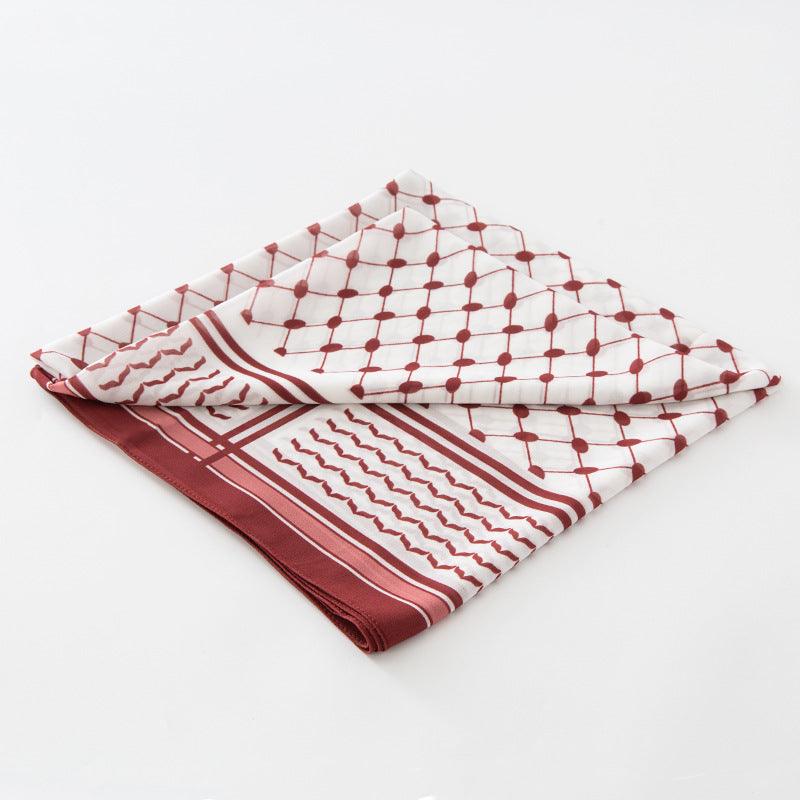 Popular "Arab headscarf chiffon" -Muslim Women Kuffiyeh Hijab Chiffon Scarf