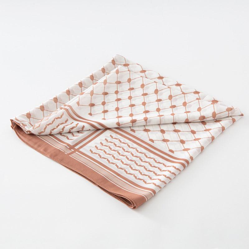 Popular "Arab headscarf chiffon" -Muslim Women Kuffiyeh Hijab Chiffon Scarf