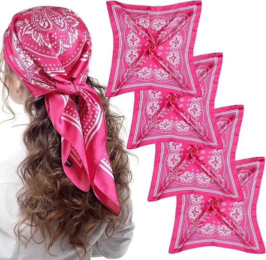 Night hair protection scarf