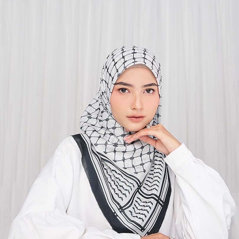 Popular "Arab headscarf chiffon" -Muslim Women Kuffiyeh Hijab Chiffon Scarf