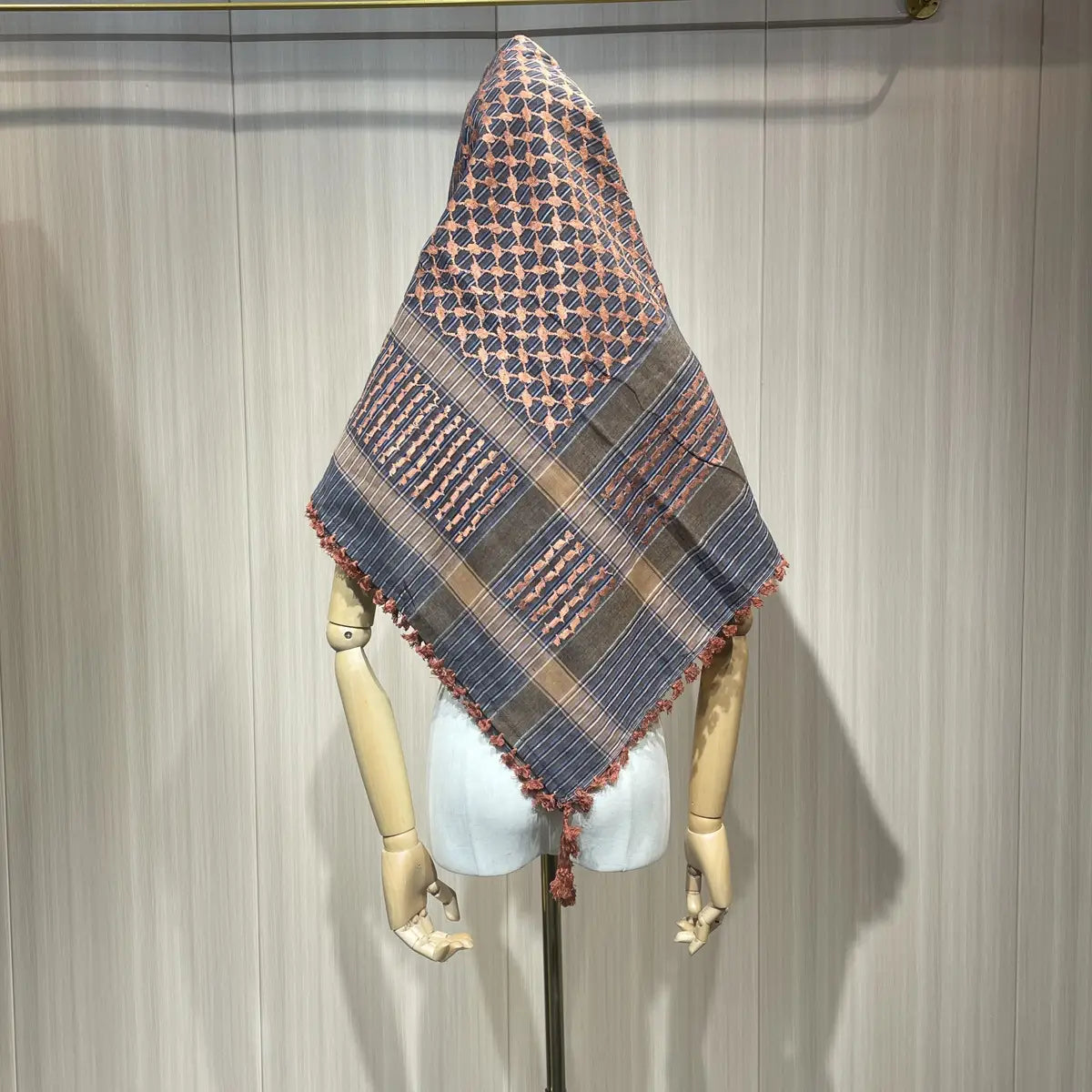 orange men's keffiyeh​