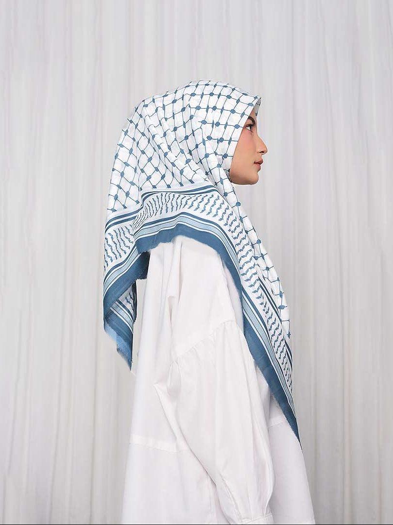 Popular "Arab headscarf chiffon" -Muslim Women Kuffiyeh Hijab Chiffon Scarf