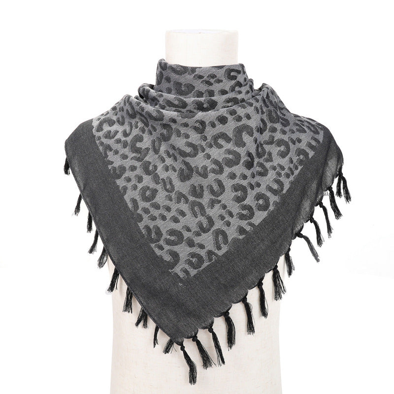 Neck Scarf Animal Leopard Print