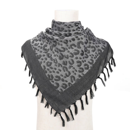 Neck Scarf Animal Leopard Print