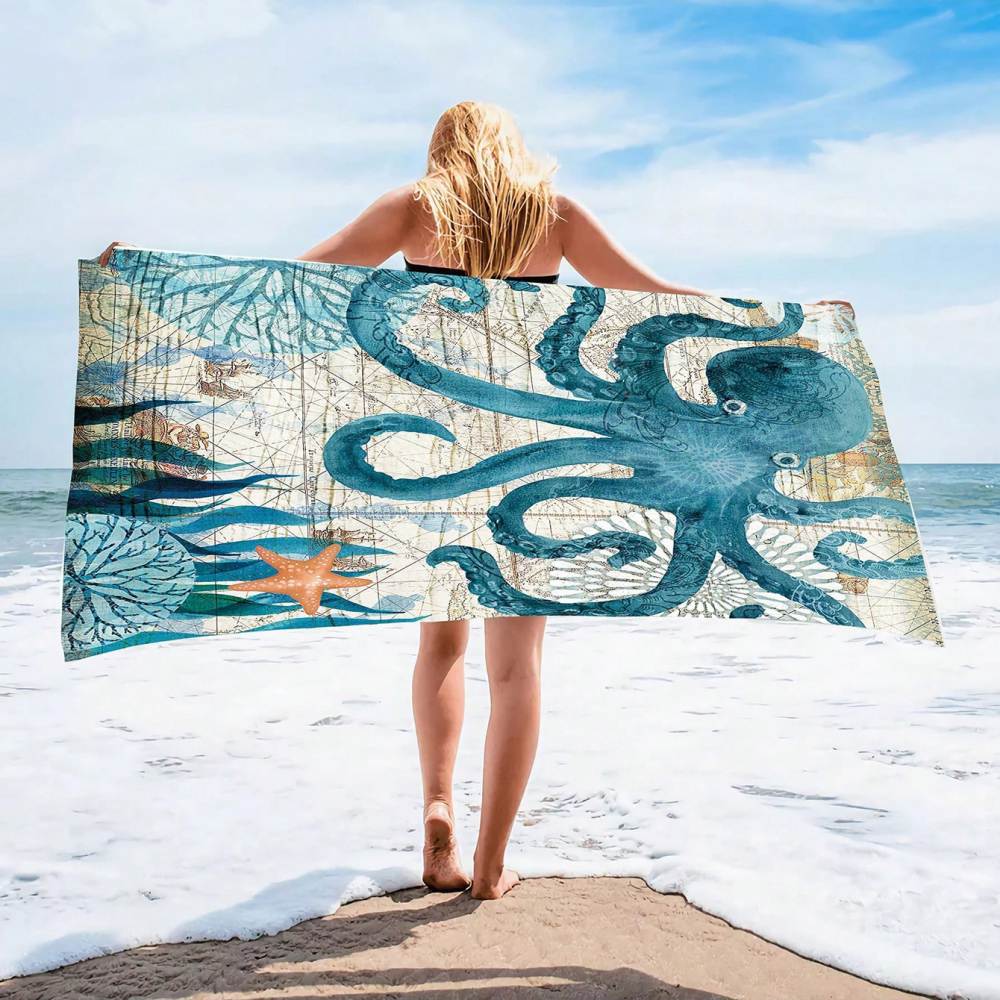 Anti Sand Microfiber Beach Towel