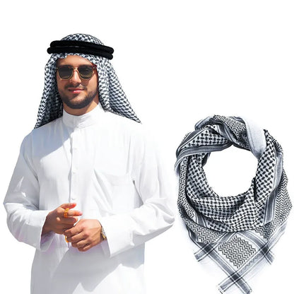 Black Arabian handkerchief