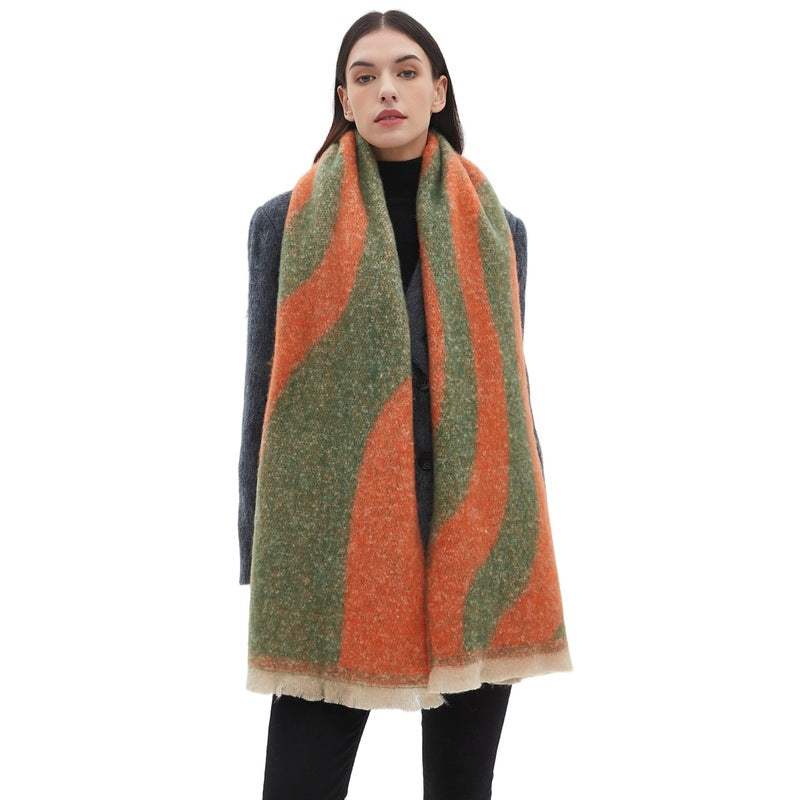 Scarf Soft Chunky Large Blanket