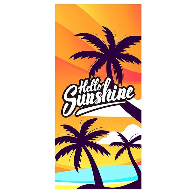 custom microfiber beach towels