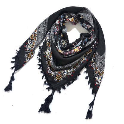 bohemian style scarf