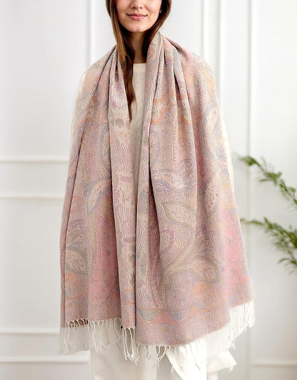 Reversible Paisley Pashmina Rave Scarf