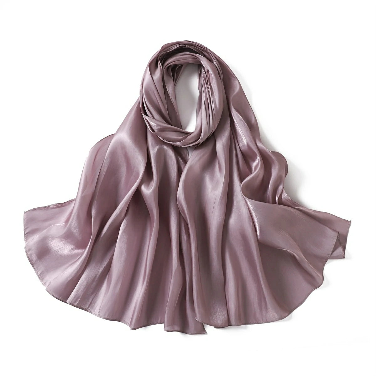 womens evening party dresses Bulk Premium High Luster Satin Hijab Plain Lightweight Evening Wraps W –  Rose scarves & shawls