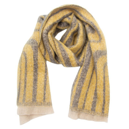 Women Warm Scarf Printed Shawl Wraps 