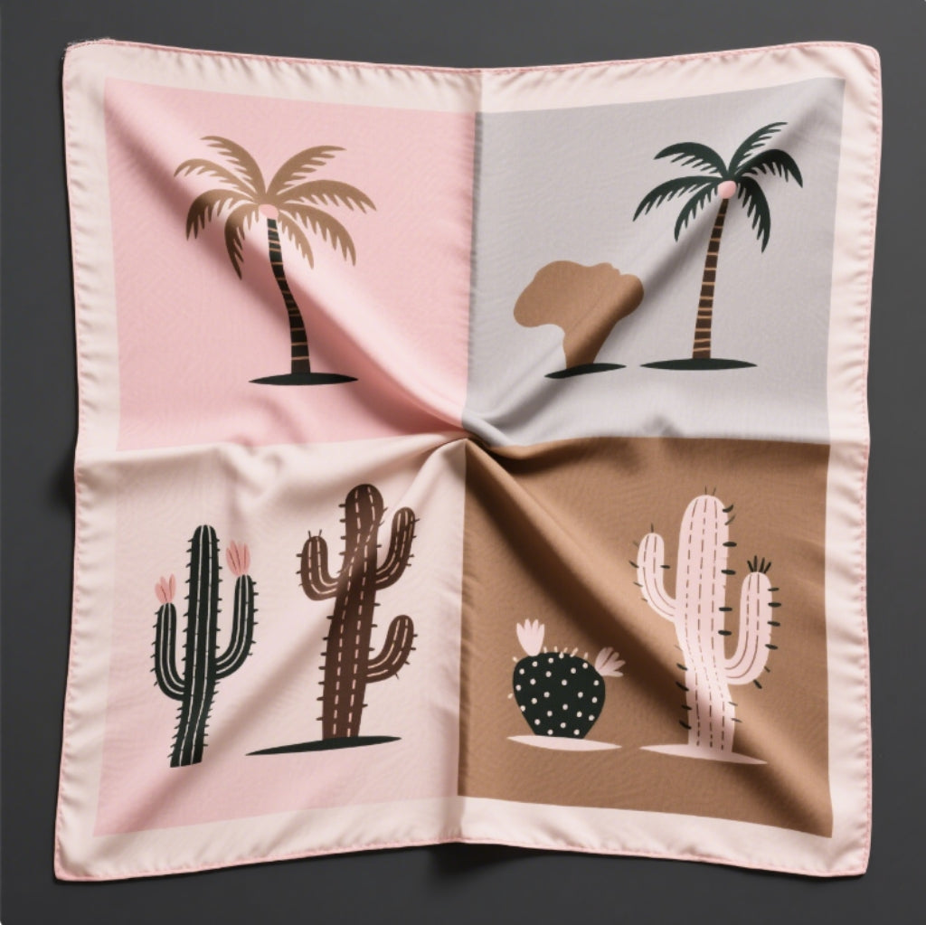 Customized African themed scarves