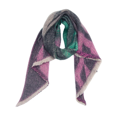 colorblock scarf