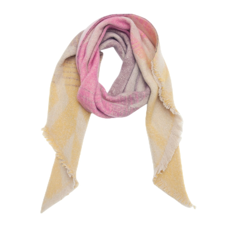 large plaid scarf