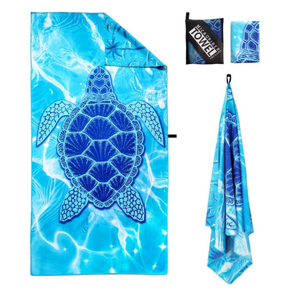 Double-sided Sandless Microfiber Beach Towel