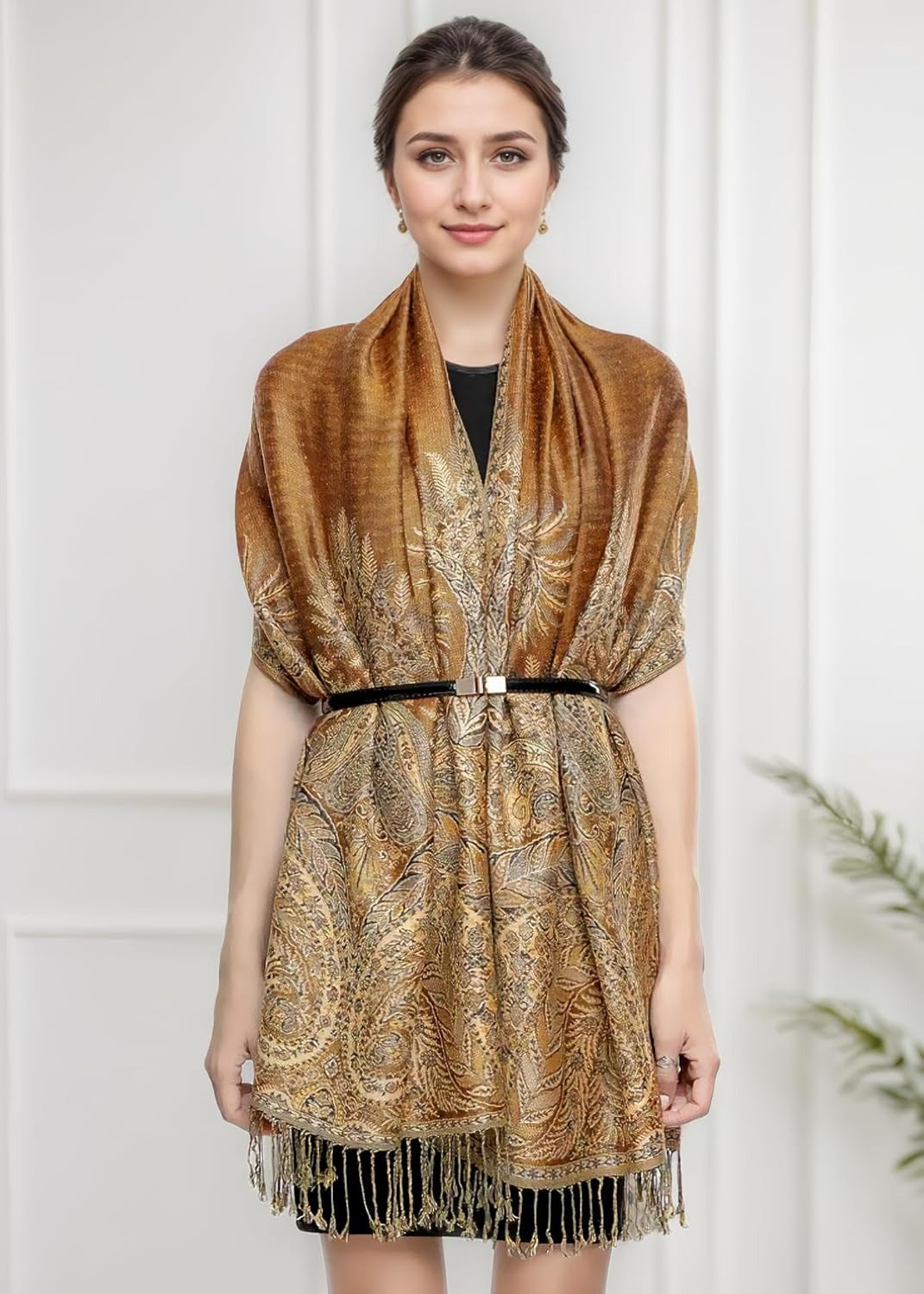 Luxurious wool blanket.