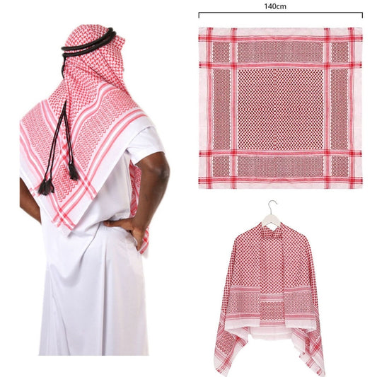 Large Arabian Arafat Ghutra Scarf
