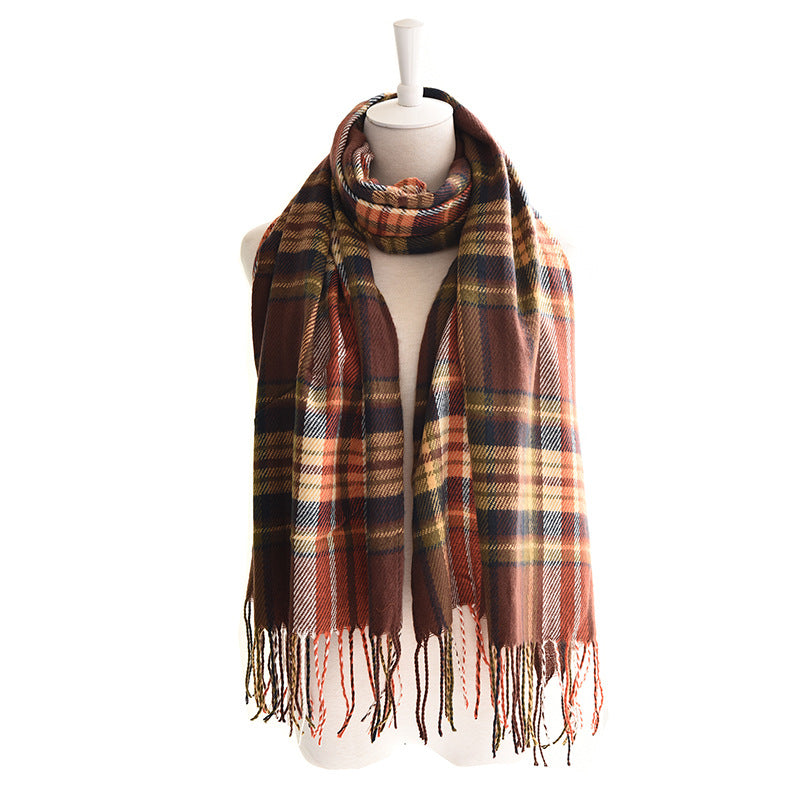 Striped scarf