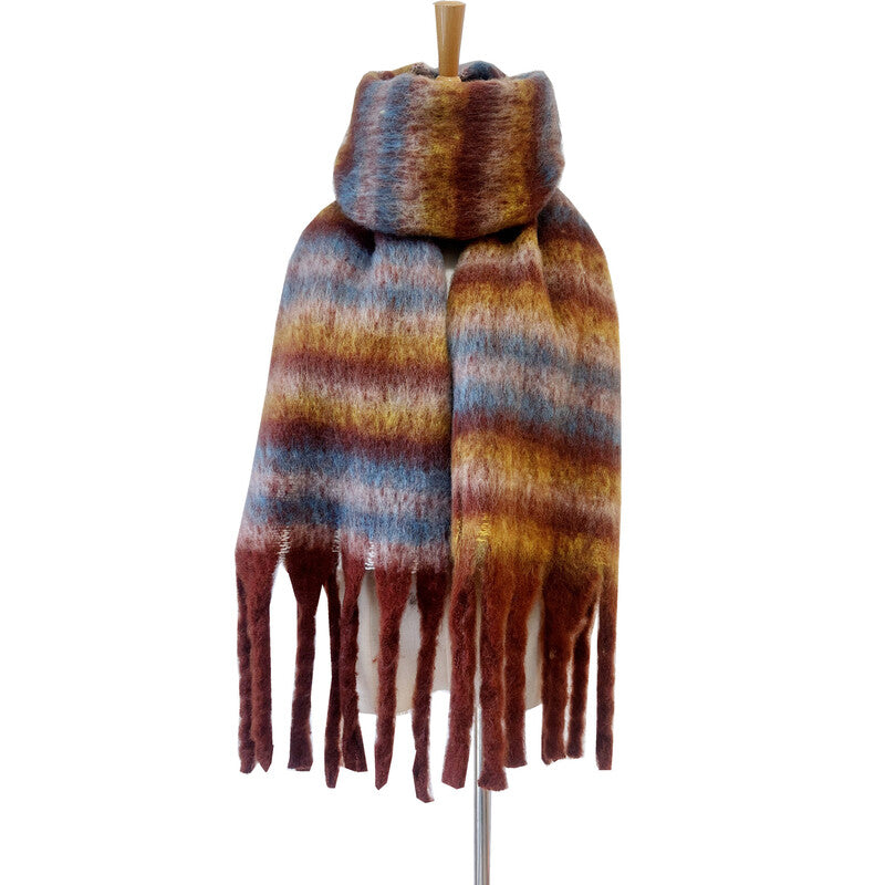 Shawl Cozy Knit Oversized Blanket Scarf Women