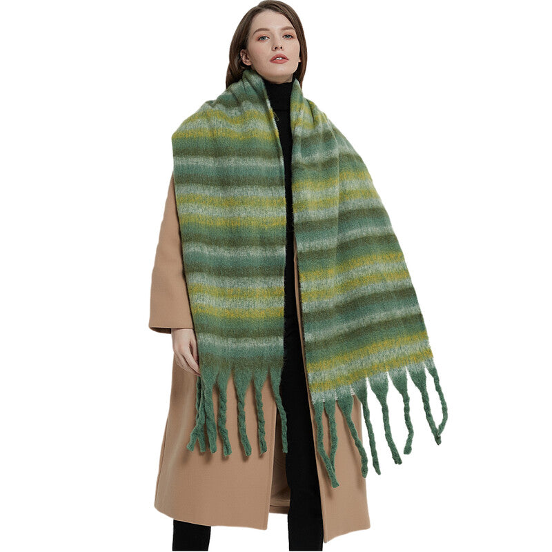 Winter neck scarf