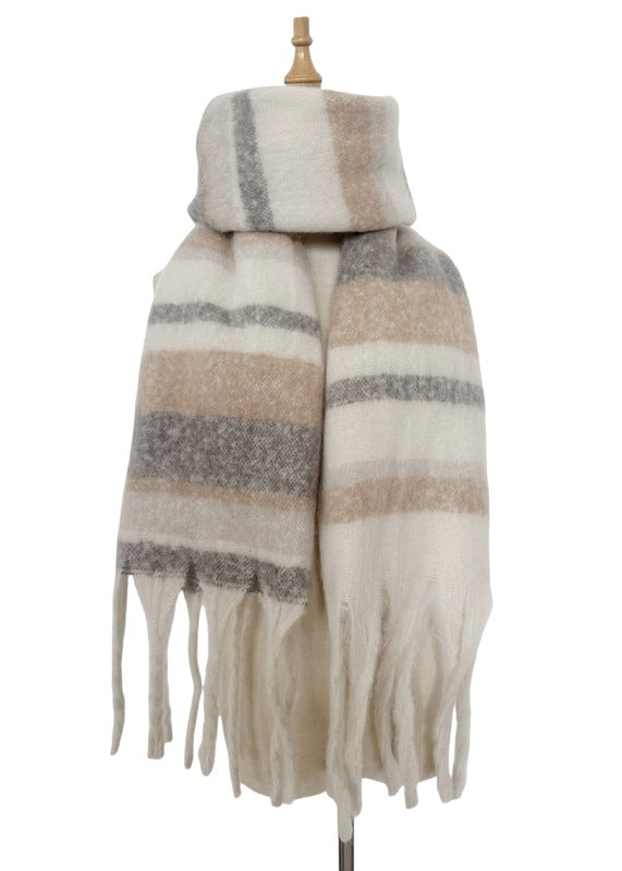 Women's warm winter scarf