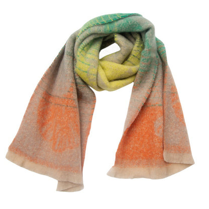 Winter neck scarf