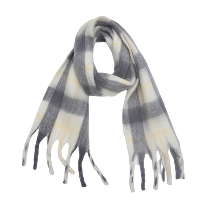 Womens Scarf Winter Big Colorful Checked Thick