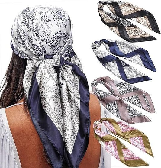 Denim hip-hop style scarf