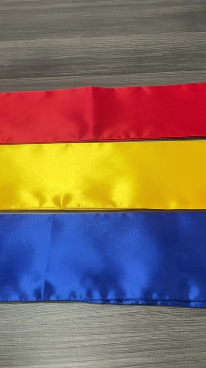 Plain Stole Satin Sash