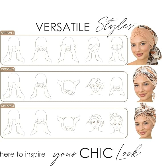 Head Scarf for Women Skull Cap Chemo Patients Headwear