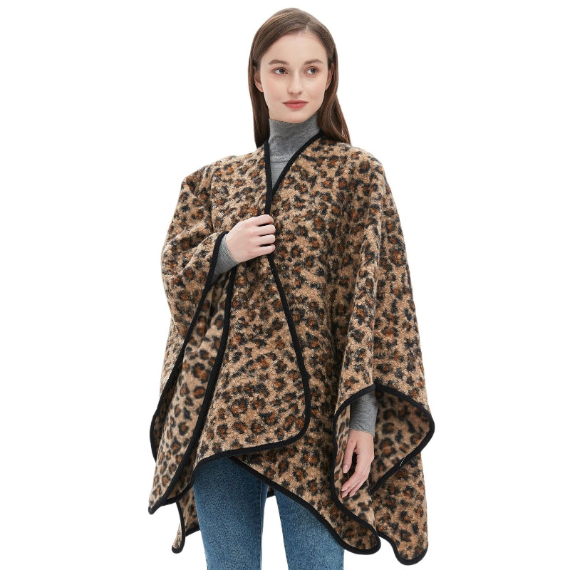 Warm large winter scarf