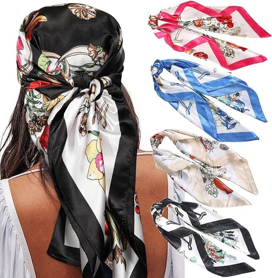 Satin Square Turban