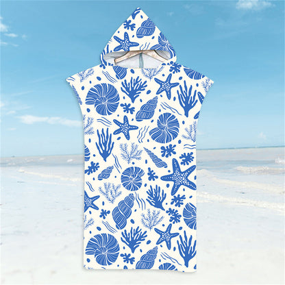 personalized hooded beach towels