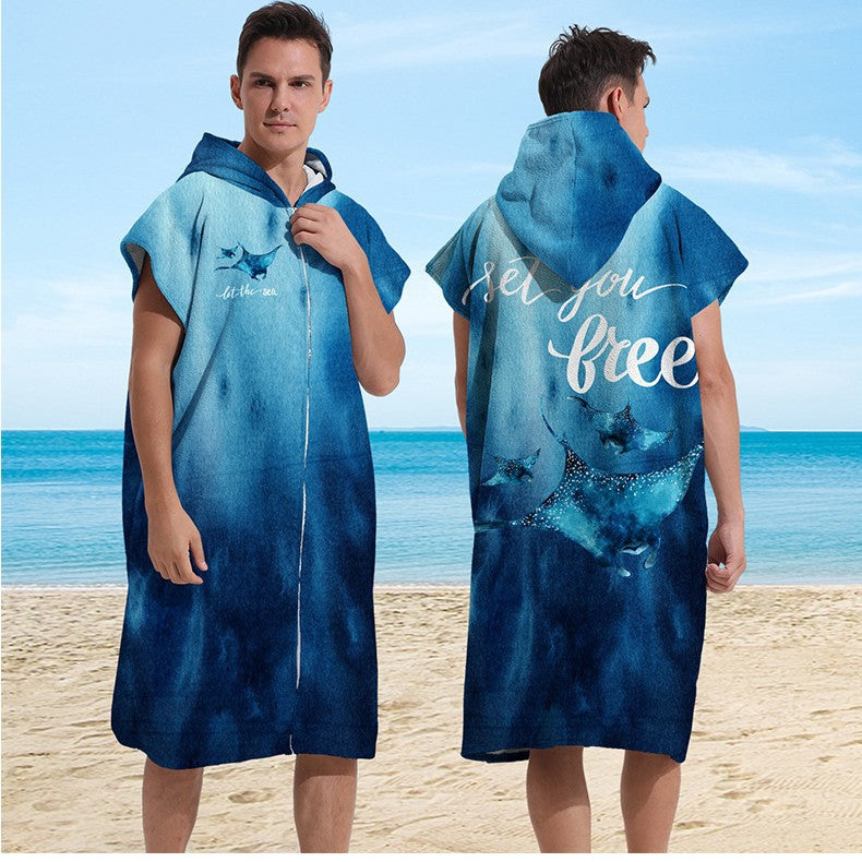 personalized beach towel