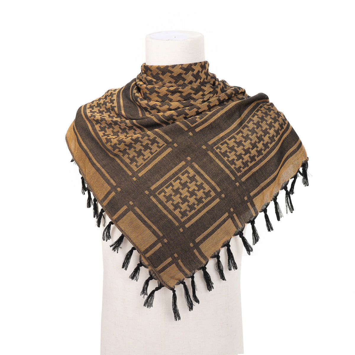 Islam Arab Keffiyeh Head Neck Scarves Wrap for Men and Women