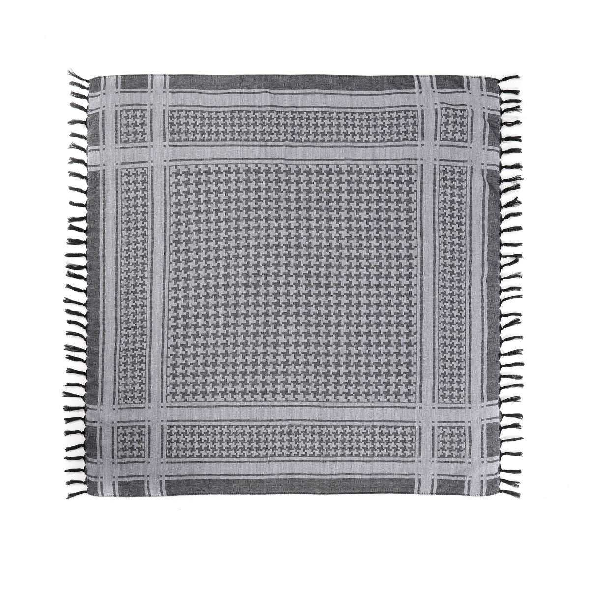 Cotton Keffiyeh Neck Head Scarf Wrap for Men Women